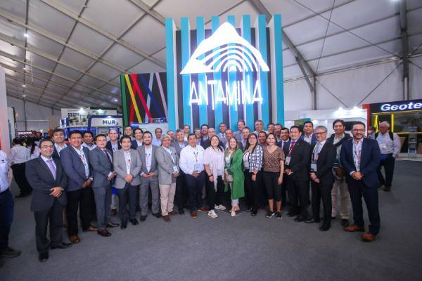 Stand de Antamina en el Perumin 35 Stand de Antamina en el Perumin 35