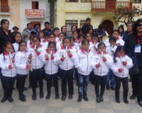 Niños de Sinfonía por el Perú, núcleo Antamina San Marcos, Ancash