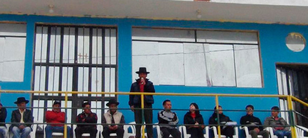 Particiáción de Directivos comunales.
