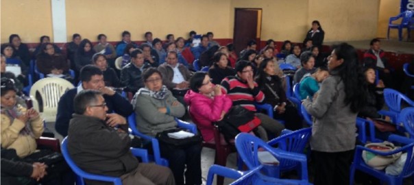 Talleres en el distrito de Cátac para mejorar su calidad educativa.