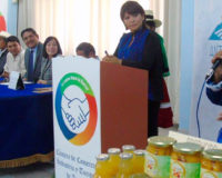 Antamina apoyando lanzamiento del III Festival del Melocotón de Raquia.