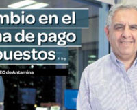 Gerente general de Antamina en la portada del diario Gestión.