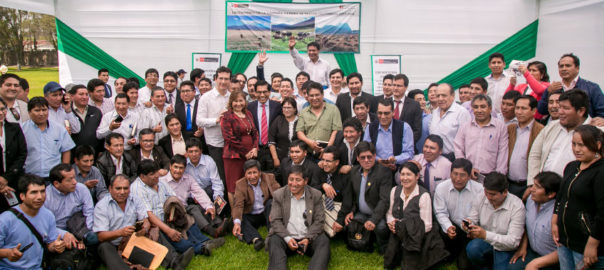 Desarrollo productivo: Familias productoras de Huallanca serán beneficiadas con la siembra de 100 hectáreas de pastos con el apoyo de Antamina.
