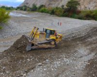 Trabajos de reforzamiento y encauzamiento